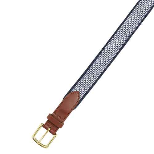 vineyard vines Men's Micro Whale Classic Canvas Club Belt