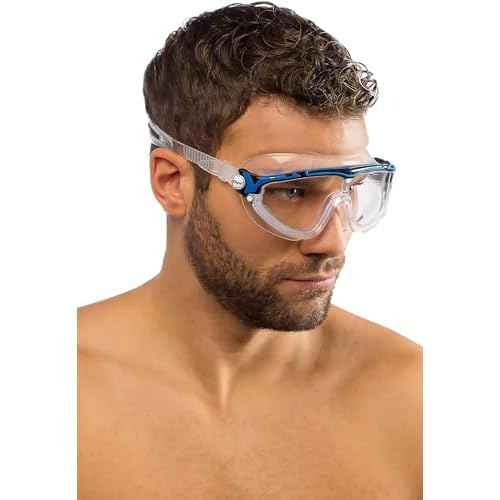 Cressi Adult Wide View Silicone Anti-UV Swimming Mask Skylight: Created in Italy