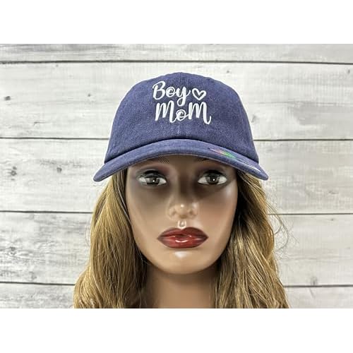 Embroidered Boy Mom Hats