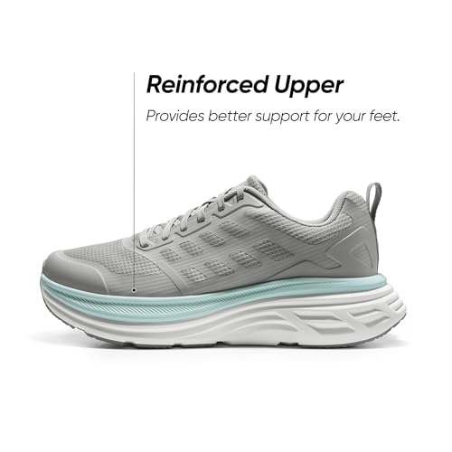 NORTIV 8 Men's Walking Running Tennis Cushioning Shoes ActiveFloat Non Slip Athletic Gym Workout Jogging Comfortable Sneakers