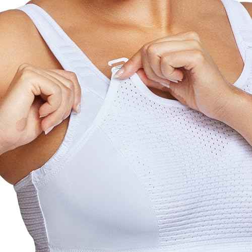 Full Figure Plus Size Custom Control Sports Bra Wirefree #1166