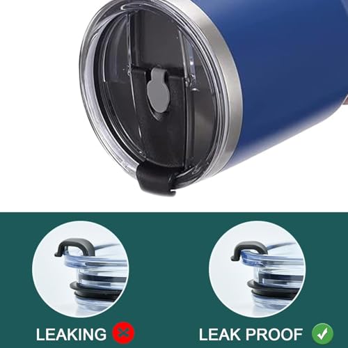 2Pack Lids Replacement for Hydro Flask 40 oz 32oz Tumbler, Replacement Lids fit Hydro Flask Travel Tumbler, Leak-proof, BPA Free