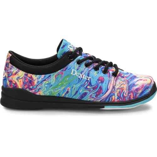 Dexter Womens Bowling Shoes, Groovy Blue, 7.5 US