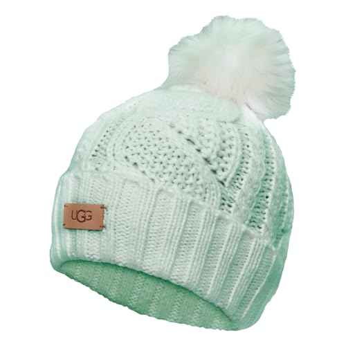UGG womens Cable Beanie With Pom