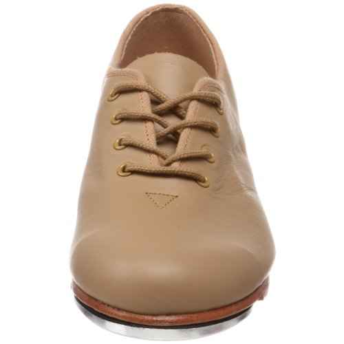 Bloch Dance Women's Jazz Full-Sole Leather Tap Shoe, Tan, 10