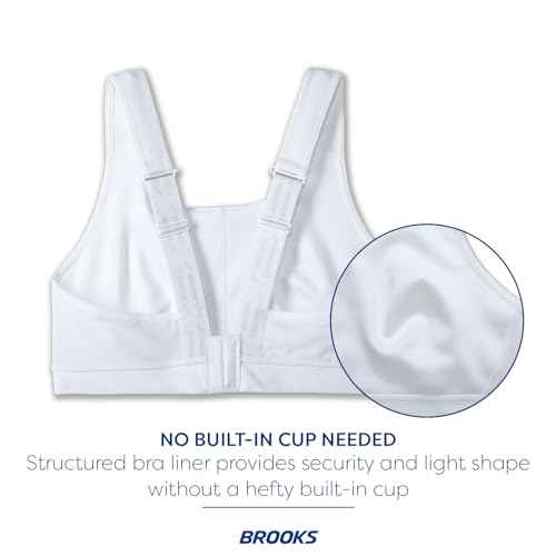Brooks Women's Convertible 2.0 Sports Bra for High Impact Running, Workouts and Sports with Maximum Support