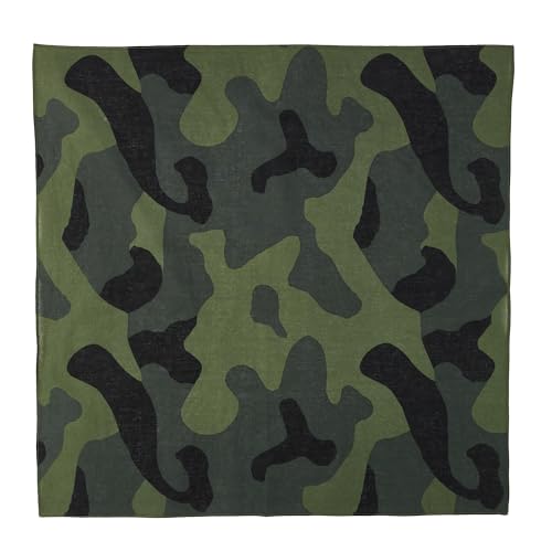 Bioworld Lightweight Multicolored 22"x22" (6-Pack, 12-Pack and 48-Pack) Bandana Set