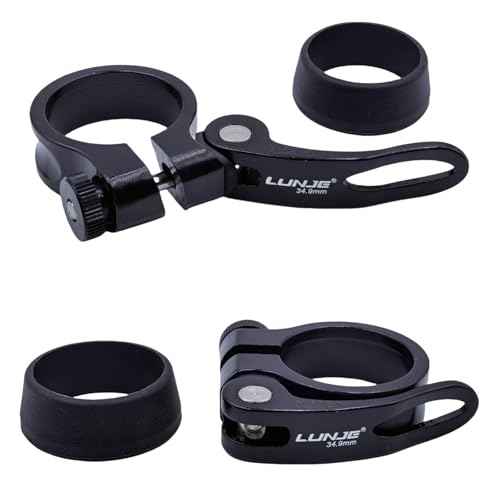 Bike Seat Post Clamp Quick Release Aluminium Alloy Bicycle Seat Clamp Collar 28.6mm 31.8mm 34.9mm