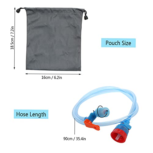 Hydration Drinking Tube - Hydration System Kit Hose Hydration Bladder Reservoir Pack Backpack System Hose Kit Water Bottle Tube Adjuster