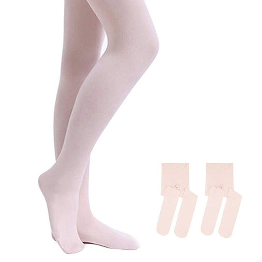 Stelle Girls' Ultra Soft Pro Dance Tight/Ballet Footed Tight(Toddler/Little Kid/Big Kid),2BP,XXS