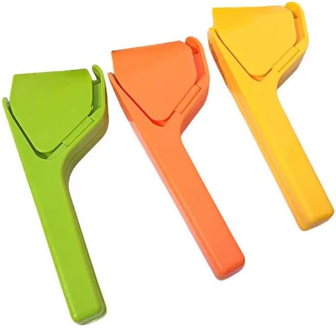 Skiennix Lemon Squeezer - Effortless Manual Citrus Juicer | Fold-Flat Design for Easy Storage (Yellow)