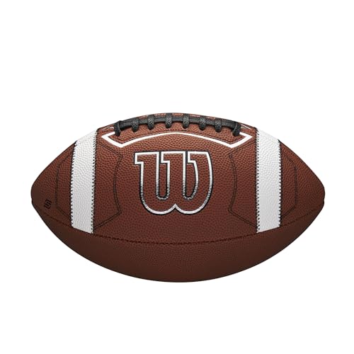 WILSON GST SpeedSkin One Football - Brown, Official Size