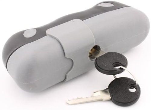 Heavy Duty 14mm U Lock for Bikes - Anti-Theft Bicycle Lock with Mount & 2 Keys