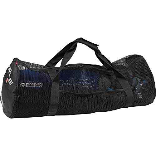 Cressi Strong Foldable Mesh Duffle Bag for Scuba Diving, Snorkeling Equipment | Gorgona & Crete: designed in Italy