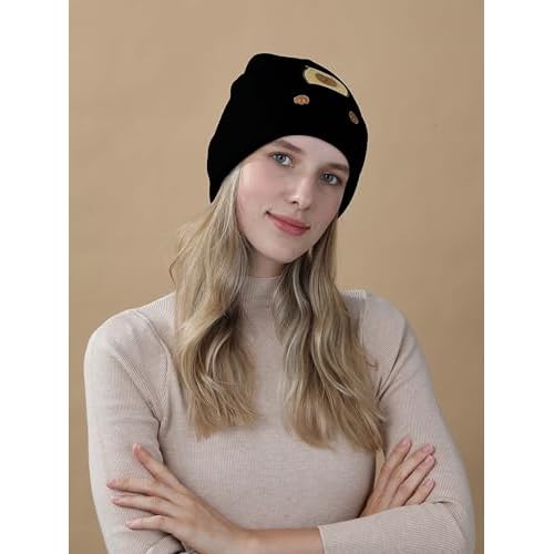 Capybara Hat Beanie Gifts for Women Men Funny Capybara Lover Christmas Birthday Decoration Embroidered Knit Gifts