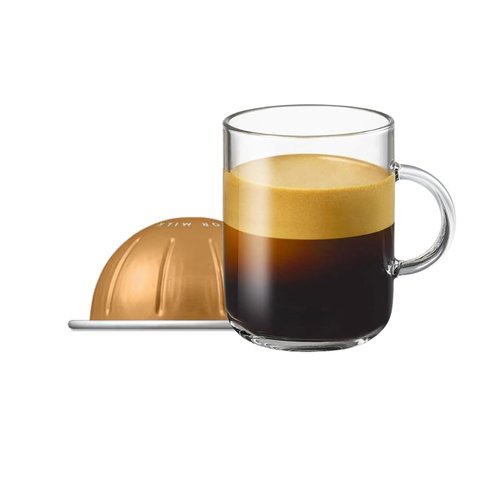 Bianco Doppio Double Espresso Coffee Pods - Rich Flavor | 10 Count Pack