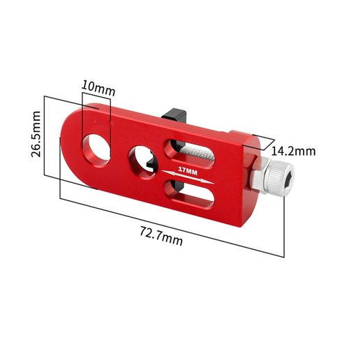 HOUSON Bicycle Chain tensioner, Single Speed Chain tensioner Bicycle Chain tensioner Bicycle Chain Adjuster for Road Bike Mountain Bike