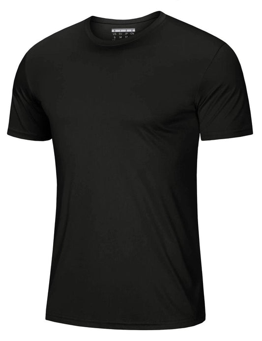 Mens Short Sleeve Shirts Lightweight T-Shirt Sun Protection Rash Guards Shirts for Gym Running Active