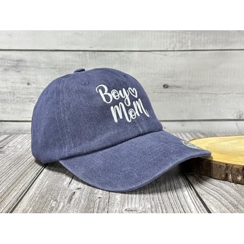 Embroidered Boy Mom Hats