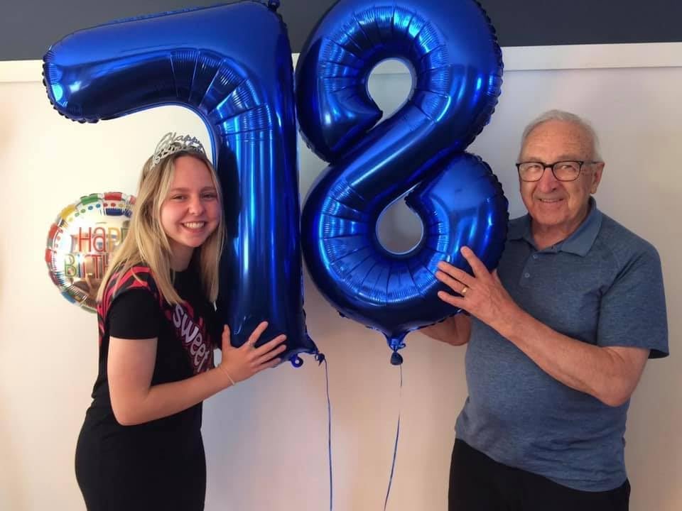 Number 7 Balloon - Night Blue 40 Inch Birthday Decoration for Girls & Women’s Parties