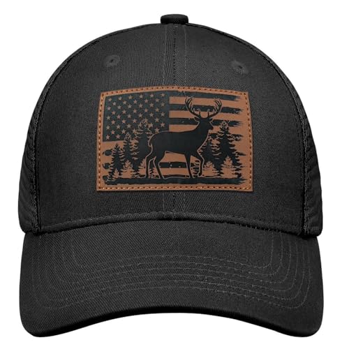 Hats for Men,Baseball Cap Gifts for Dad/Husband/Grandpa,mesh Back Trucker hatsfor Outdoor Fishing,Hunting,Hiking