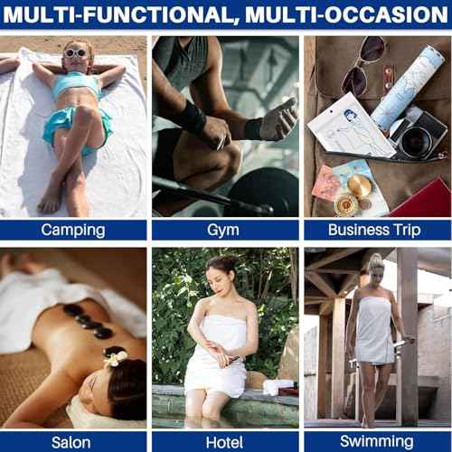 Compressed Towels ? Travel Towels for Cleaning, Camping, Gym, Hiking, Baby, Emergency Use ? 100% Cotton, Chemical-Free, Expands with Water ? Portable & Reusable (40 pcs)