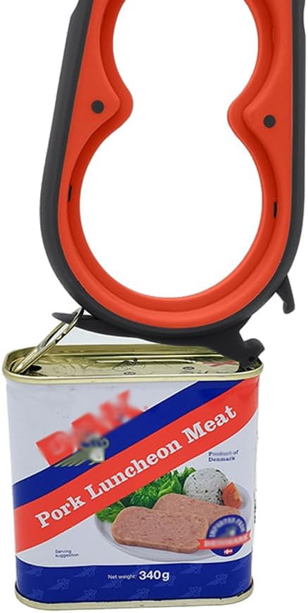Skiennix 5-in-1 Jar Opener - Ergonomic Design with Rubber Grip for Seniors | Ideal for Weak Hands