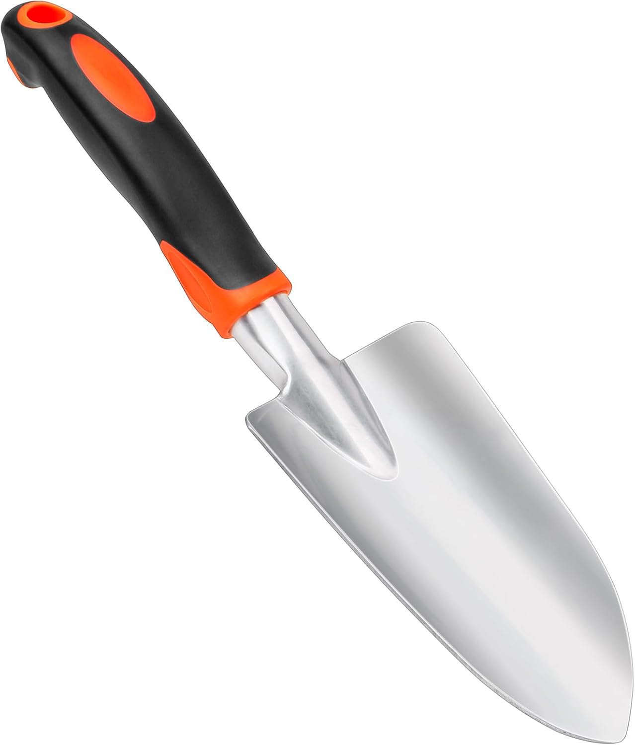 Regine Switzerland Garden Hand Trowel - Heavy Duty Ergonomic Shovel for Easy Digging | Rust Resistant, Orange