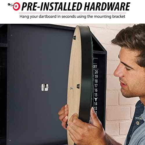 Viper by GLD Products Resolute Dart Backboard, Black