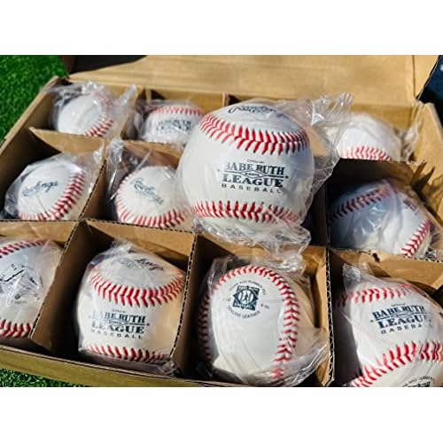 Rawlings | Babe Ruth League Baseballs | Competition Grade | RBRO1 | Youth/14U | Multiple Count Options