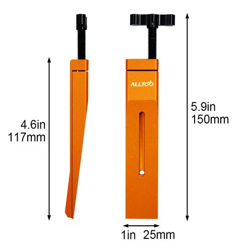 GodLOL Brake Tool for Shimano and SRAM, Piston Press Tool for Brake Caliper, Hydraulic Disc Brake Caliper Piston Press Tool Compatible with All Brands, for Quick Brake pad Replacement
