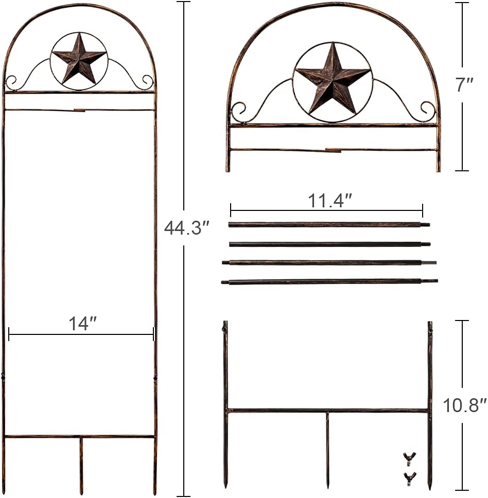 YEAHOME Garden Flag Holder Stand - Premium Weather-Proof Metal Flag Pole for Outdoor Decor