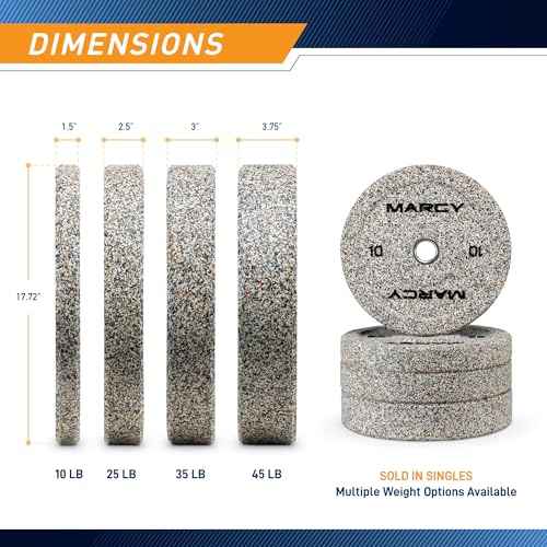 High Bounce Olympic Bumper Plate for Strength Training Weightlifting Workout Weight