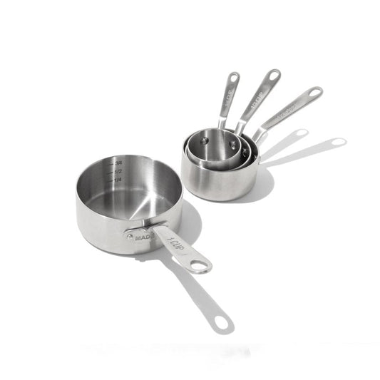 Made In Cookware | Measuring Cup Set | Stainless Steel | Stackable | Dishwasher Safe