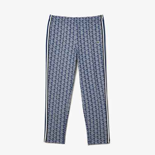 Lacoste Men's Vintage Fit Printed Monogram Track Pant