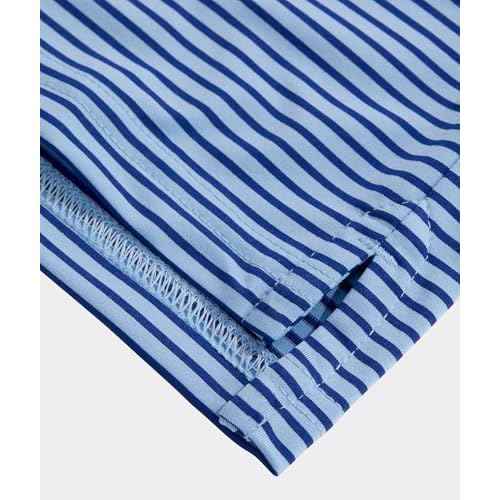 vineyard vines Boys Boys' Bradley Stripe Sankaty Performance Polo