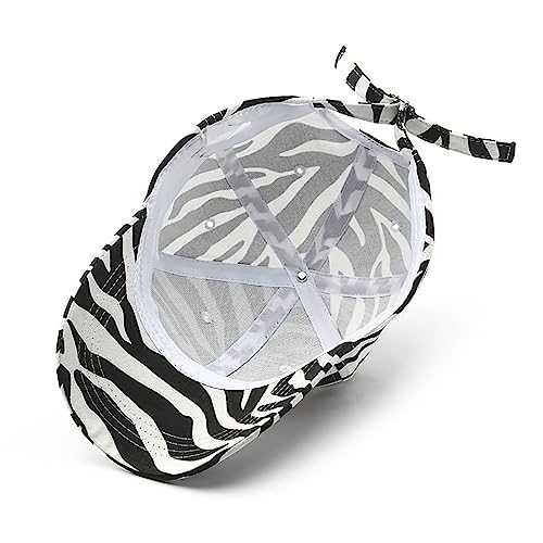 Striped Cap Unisex Baseball Cap Casual Sun Hat
