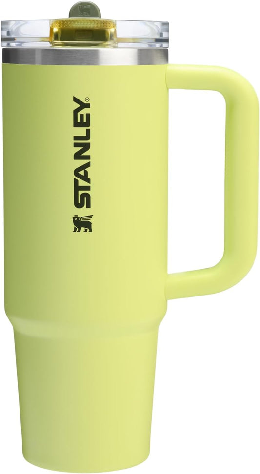 STANLEY Quencher ProTour 30 oz Tumbler - Leakproof Lid, Built-In Straw & Handle | Insulated Stainless Steel | Prickly Pear
