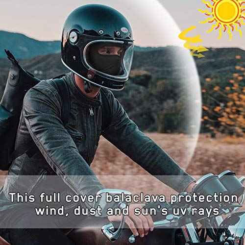AXBXCX 3 Pack Balaclava Ski Mask - Breathable UV Protection Face Cove for Motorcycle, Football, Cycling, Outdoor Sports
