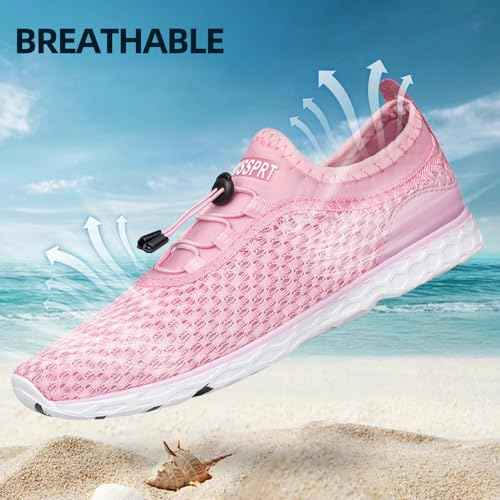 DOUSSPRT Women's Water Shoes Quick Drying Sports Aqua Shoes