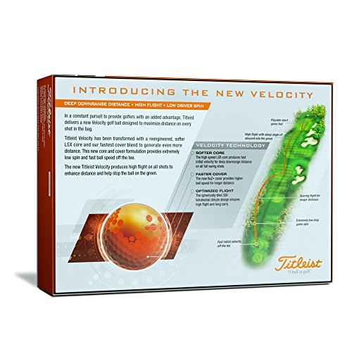 Titleist Velocity Golf Balls (One Dozen)