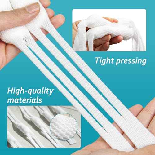 Elastic Nasal Bandage, External Nasal Bandage Elastic Bandage for use After Nasal Surgery Dressing Rack with high Nasal Absorption Capacity (10 Pieces)