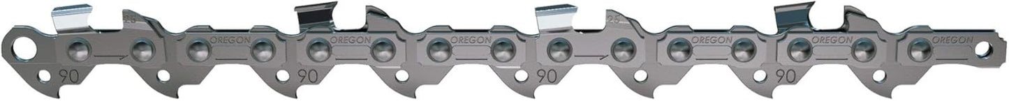 Oregon Chainsaw Chain - 3/8" LP Pitch, .043" Gauge | Low-Kickback Replacement for 16" Bars