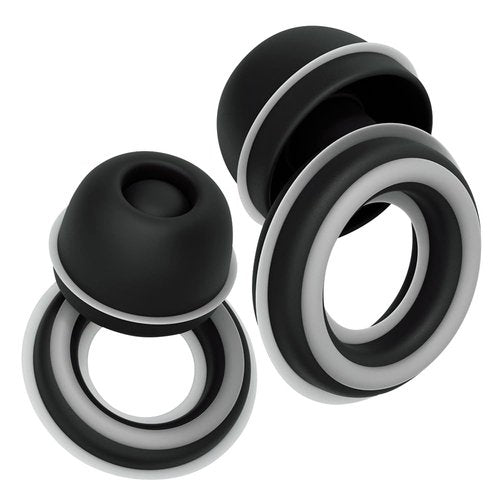 Ear Plugs Earplugs Noise Sleeping Sleep Protection Stylish Certified Hearing Protection for Concerts, Live Events, Musicians, Sports – 17dB Noise Reduction Earplugs (High-Fidelity) (Black, 3 Sizes)