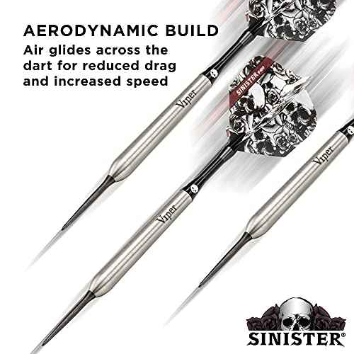 Viper Sinister 95% Tungsten Steel Tip Darts