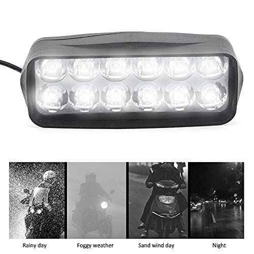 Universal High Brightness 12V-80V Electric Motorcycle LED Light Headlights, Waterproof Electro-Tricycle LED Light Tricycle Conversion Lamp Electric Bike Lights
