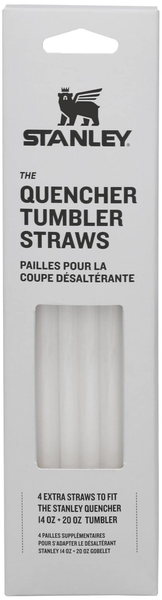 Stanley Quencher Tumbler Straws for 14 or 20 oz | Reusable Replacement Straws for Tumbler with Handle | Stainless Steel Drinking Cup Accessory | BPA-Free | No color