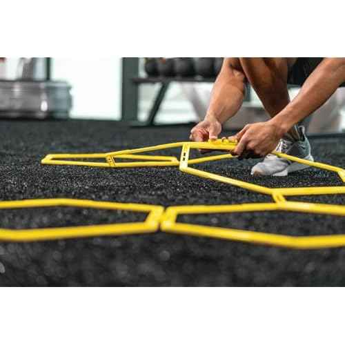 SKLZ Training Ladder, Reactive Agility Ladder, Elevation Ladder, for Speed Training
