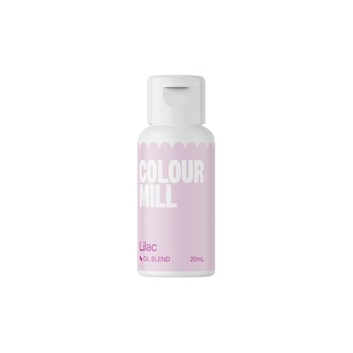 Colour Mill Oil-Based Food Coloring - Vibrant Lilac Shade | 20 Milliliters for Baking & Decorating