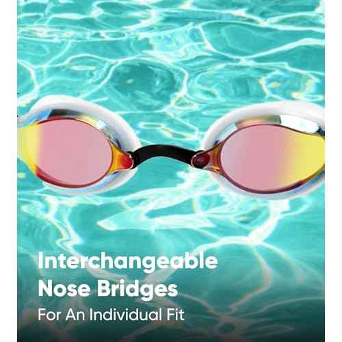 Speedo Fastskin Speedsocket 2 Mirrored Goggles White/Copper